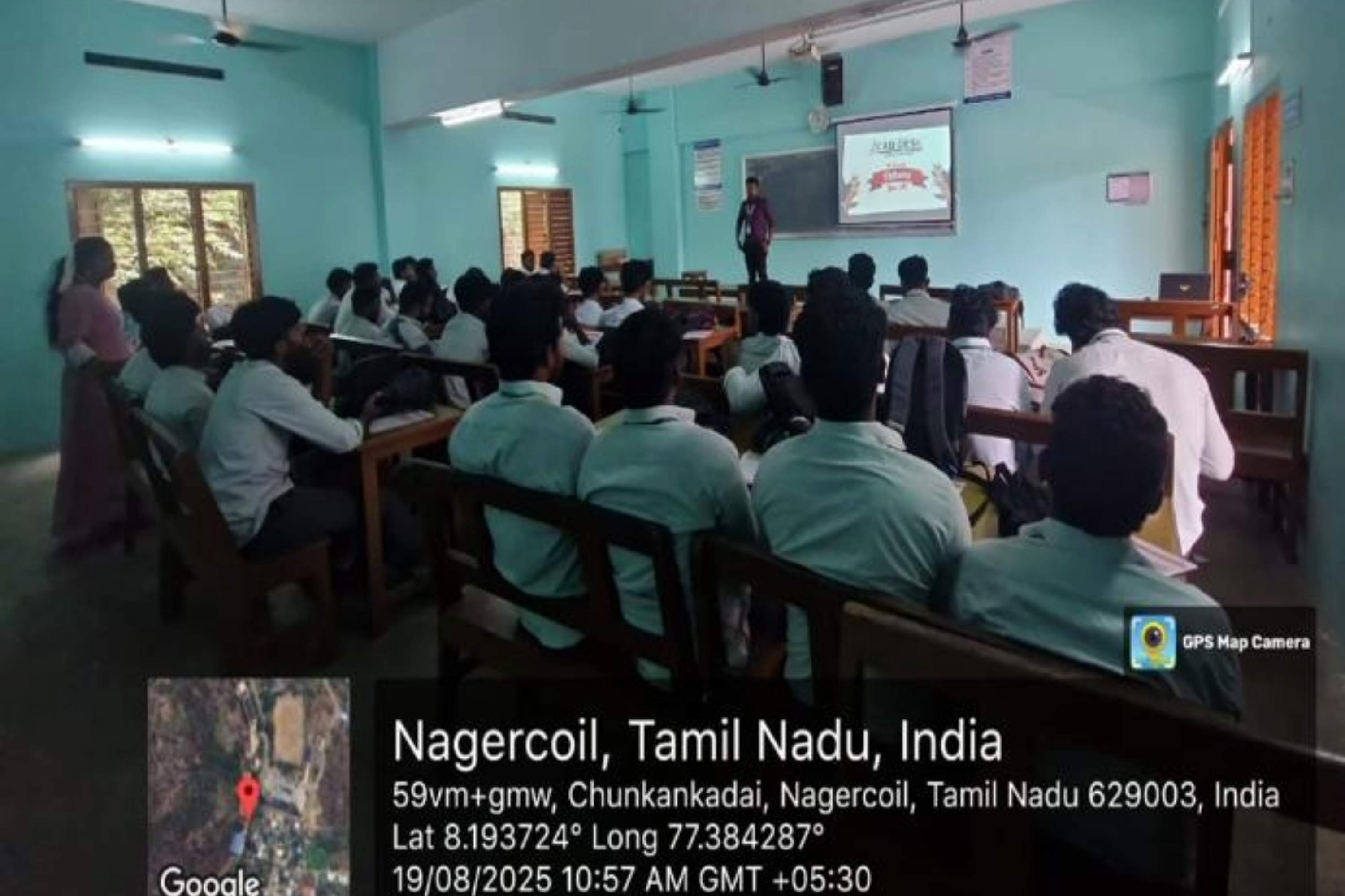 Introduction to Design Software's and Applications program conducted on 19-08-2025